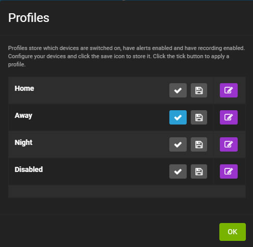  Agent DVR Profiles